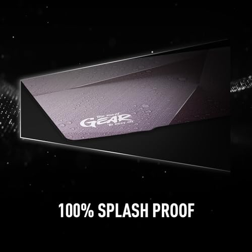 Reflective Low-Friction Gaming Mouse Pad