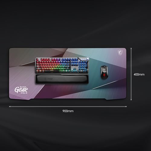 Reflective Low-Friction Gaming Mouse Pad