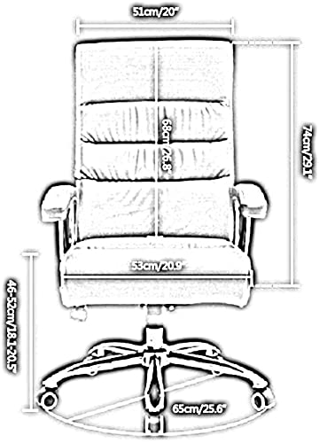Reclining PU Leather Office Chair