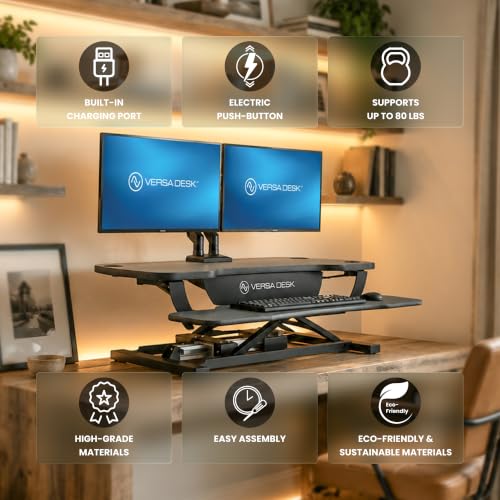 Electric Desk Converter with USB Port