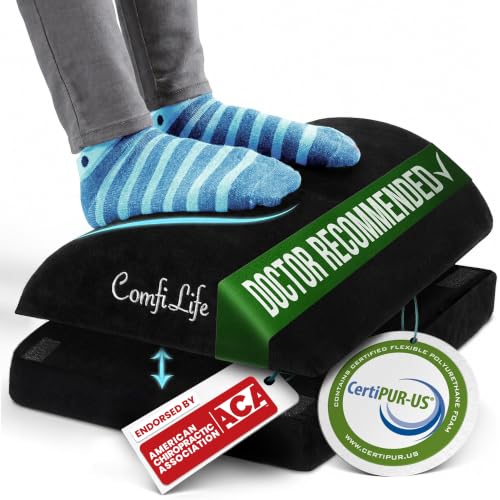 Memory Foam Desk Footrest