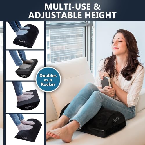Memory Foam Desk Footrest