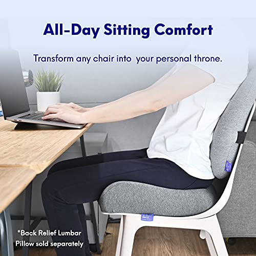 Pressure-Relief Memory Foam Seat Cushion