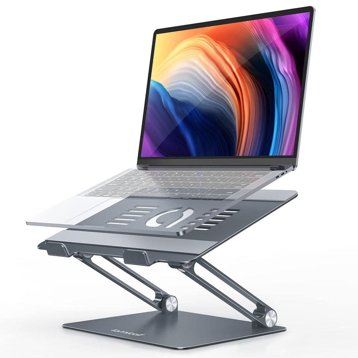 Ventilated Aluminum Laptop Stand