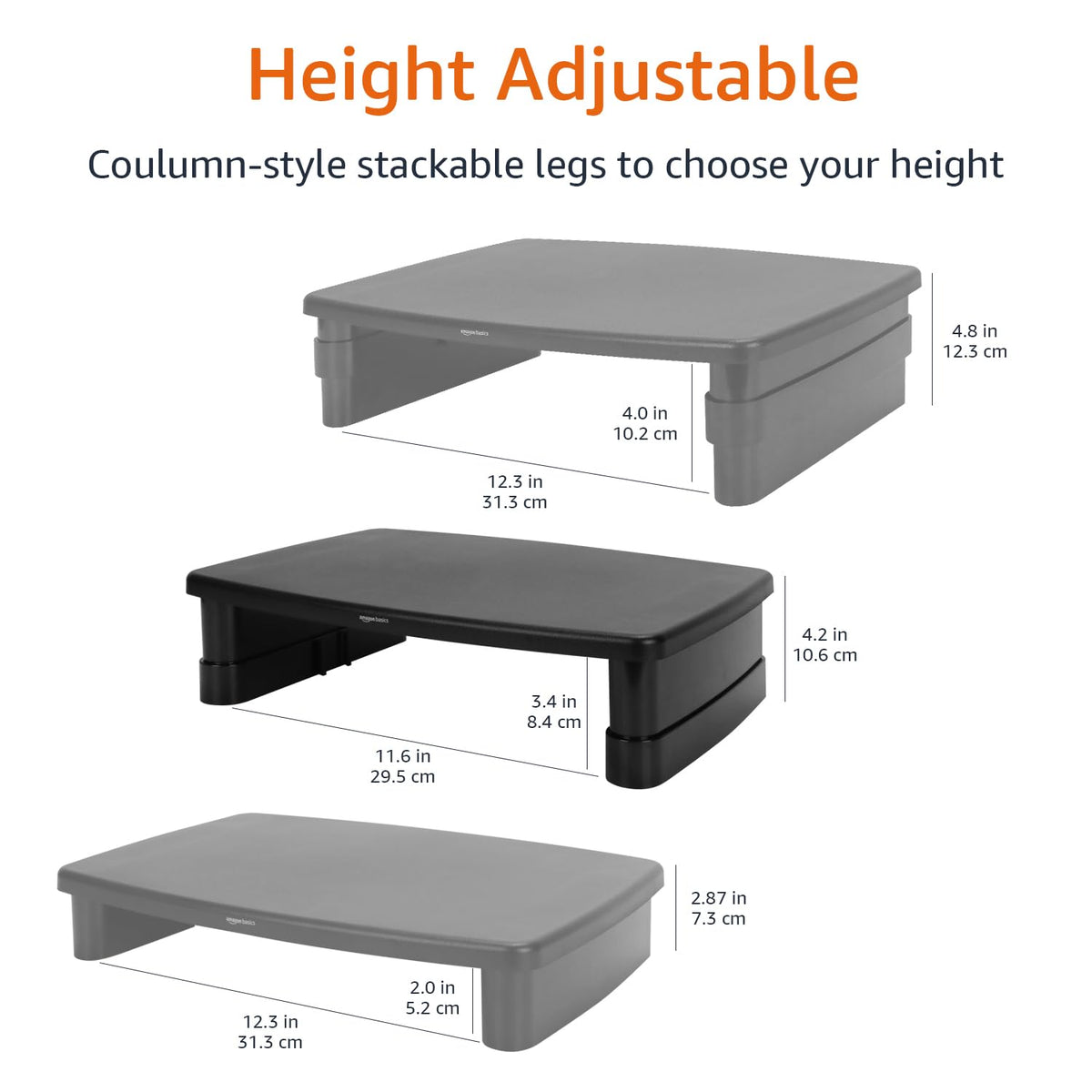 Stackable Monitor Desk Stand