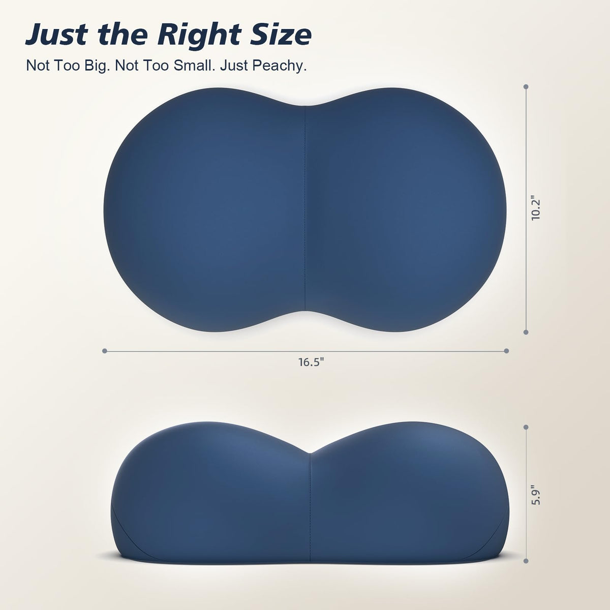 Twin-Arch Memory Foam Footrest