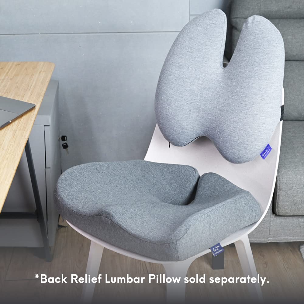 Pressure-Relief Memory Foam Seat Cushion