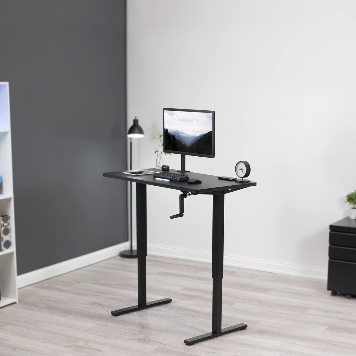 Manual Crank Standing Desk