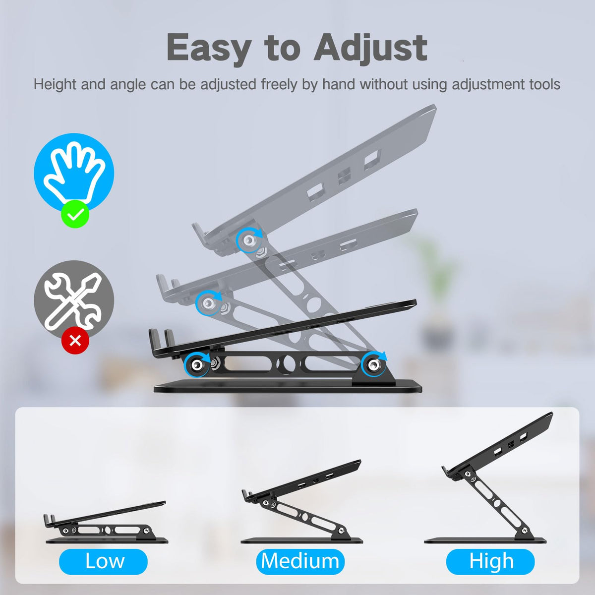 Compact Adjustable Device Stand