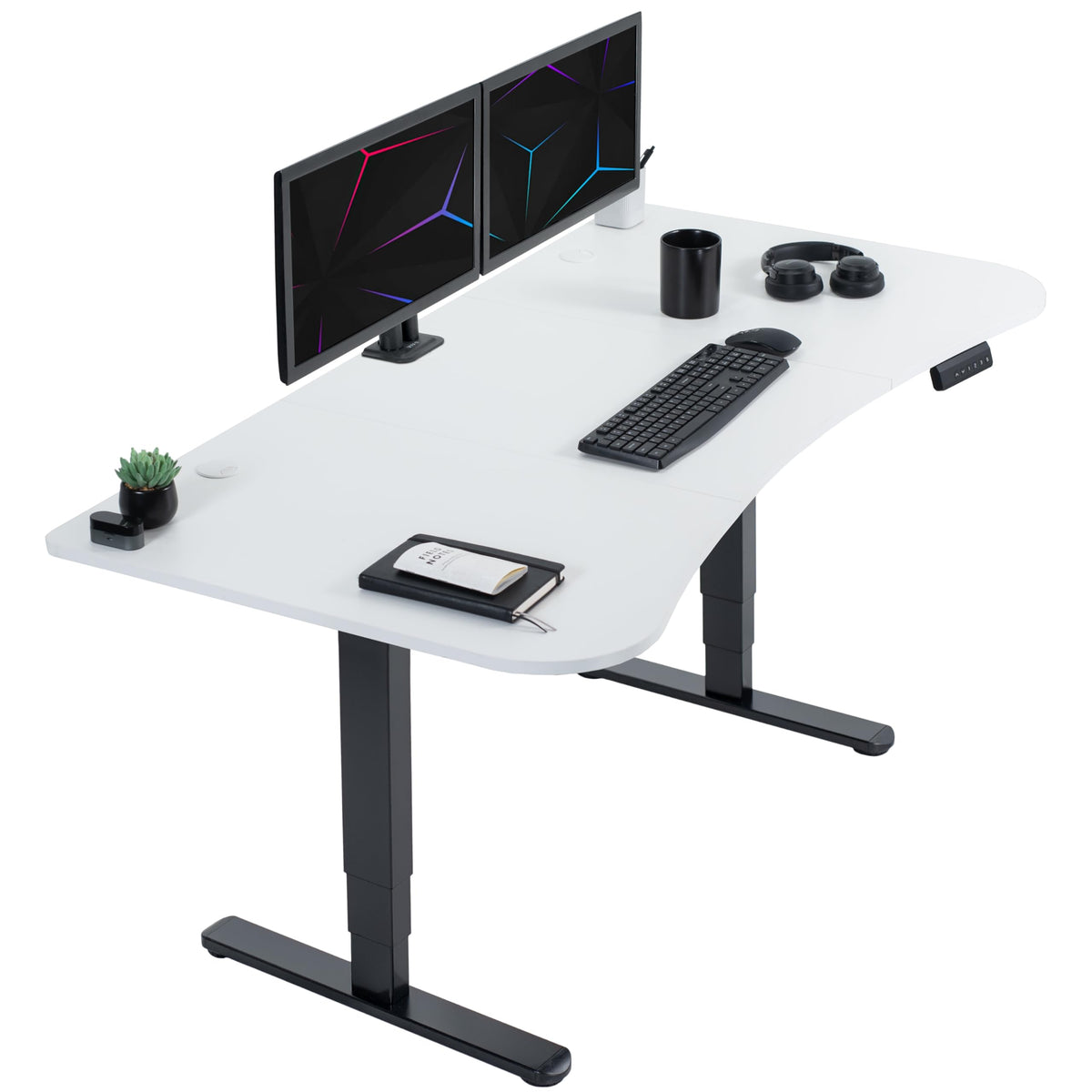 Electric Desk with Touchscreen Control