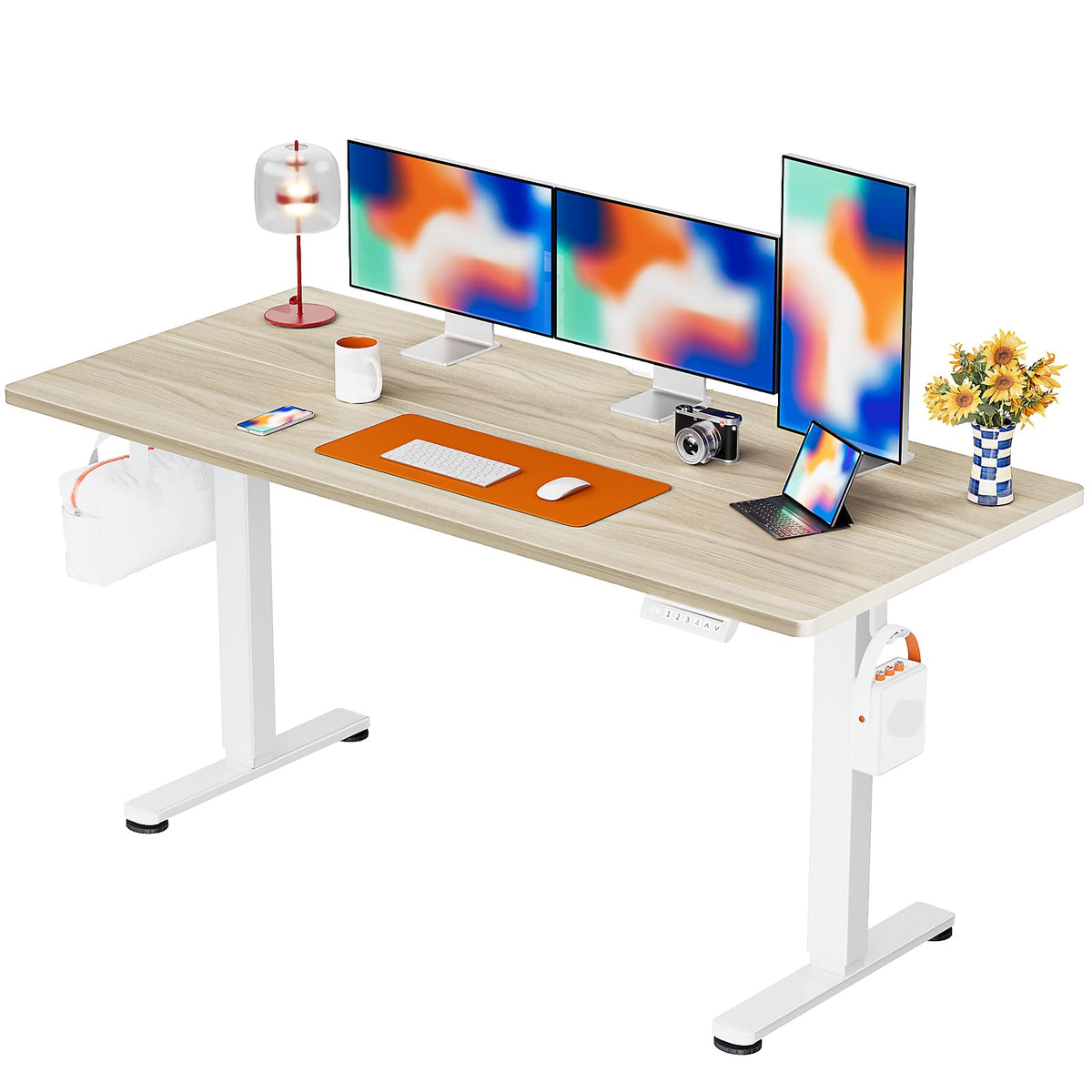 Electric Standing Desk with Memory Control