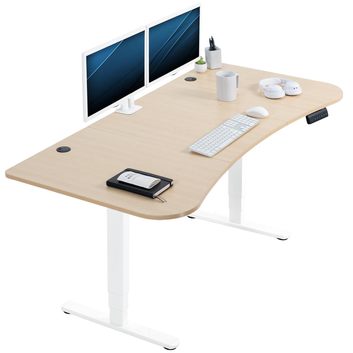 Electric Desk with Touchscreen Control
