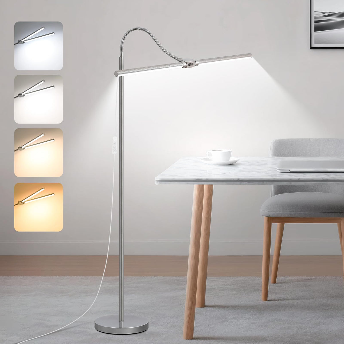 Dimmable LED Floor Lamp