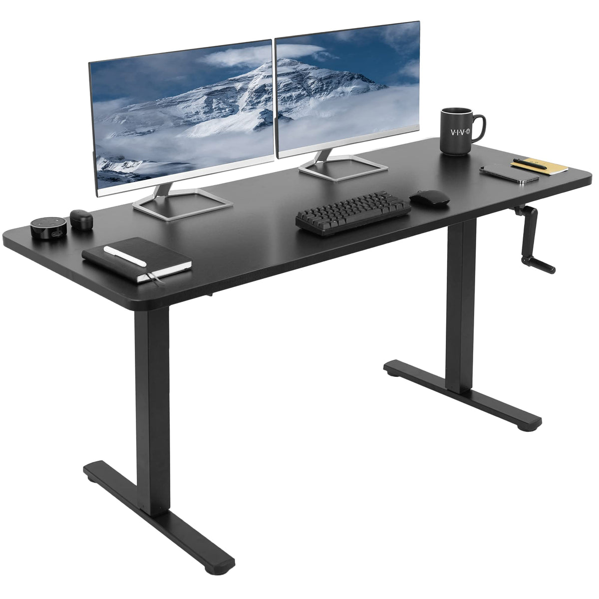 Manual Crank Standing Desk