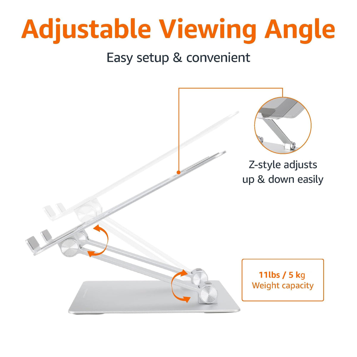 Aluminum Laptop Riser