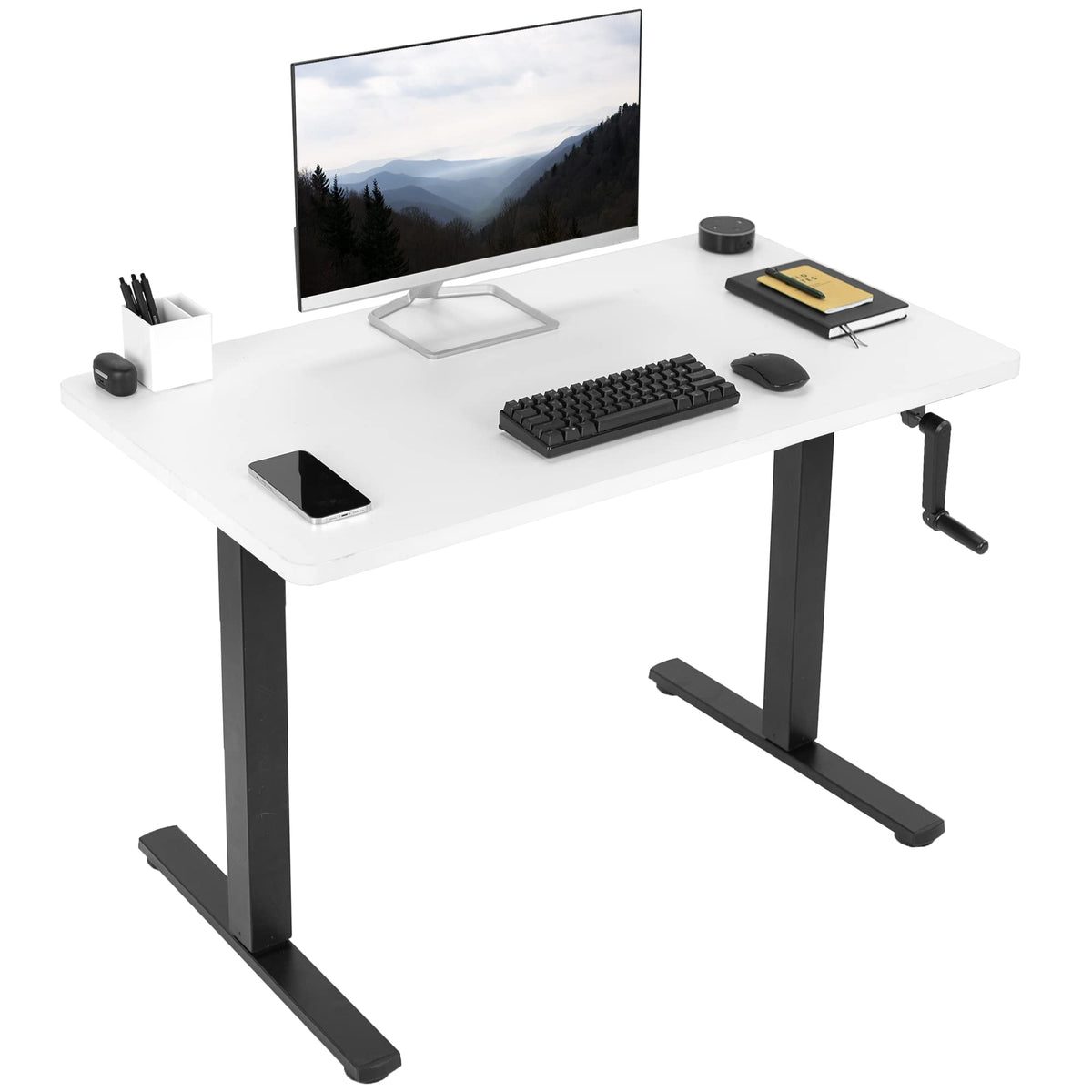 Manual Crank Standing Desk
