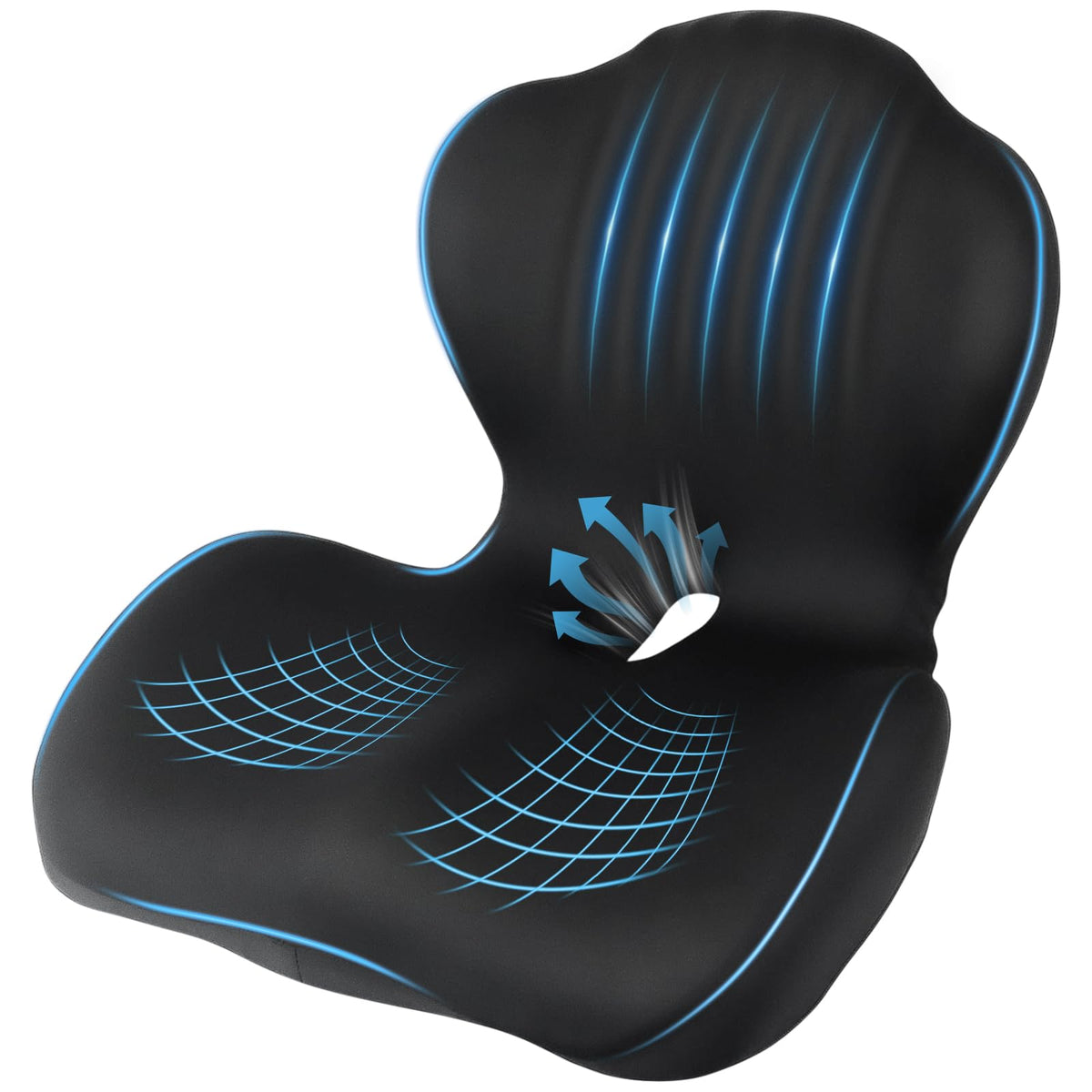 Seat Cushion with Lumbar Support