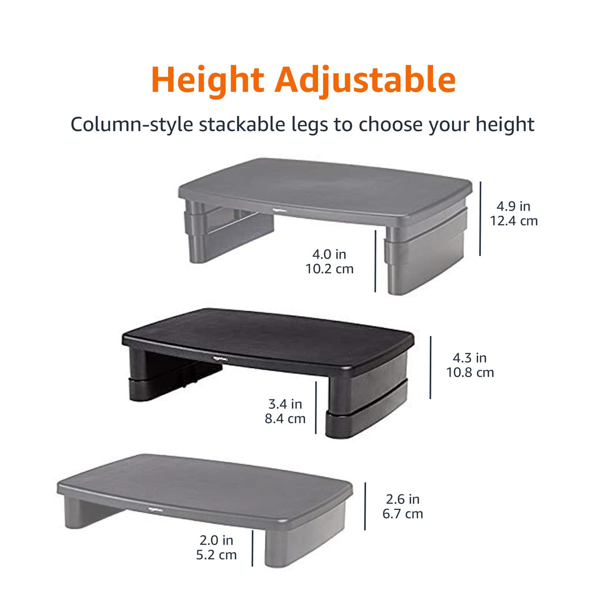 Stackable Monitor Desk Stand