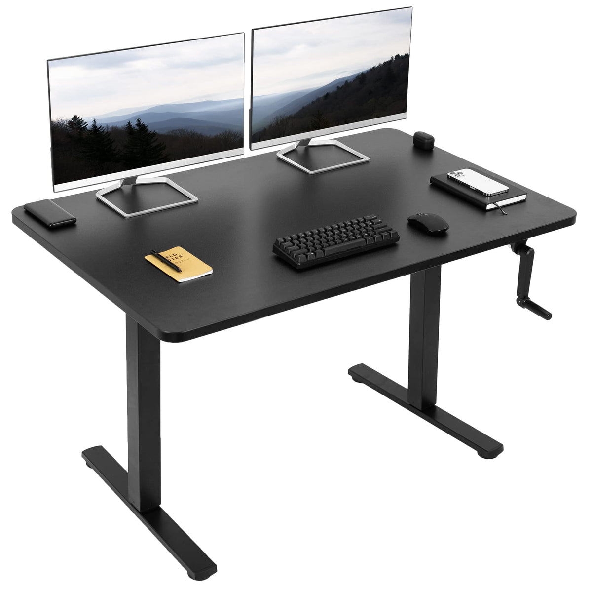 Manual Crank Standing Desk