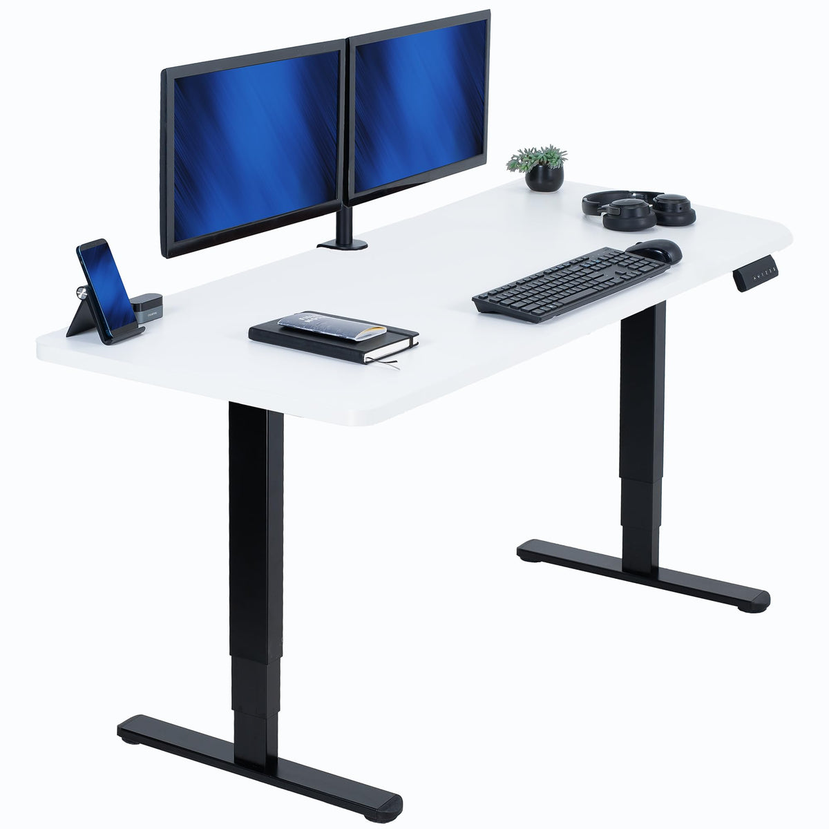 Electric Desk with Touchscreen Control
