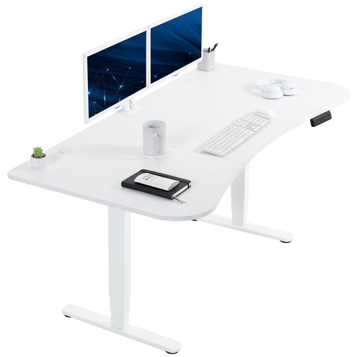 Electric Desk with Touchscreen Control