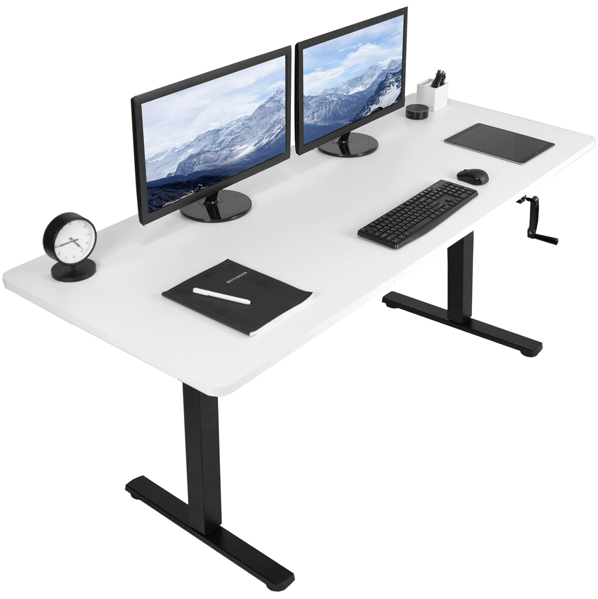 Manual Crank Standing Desk