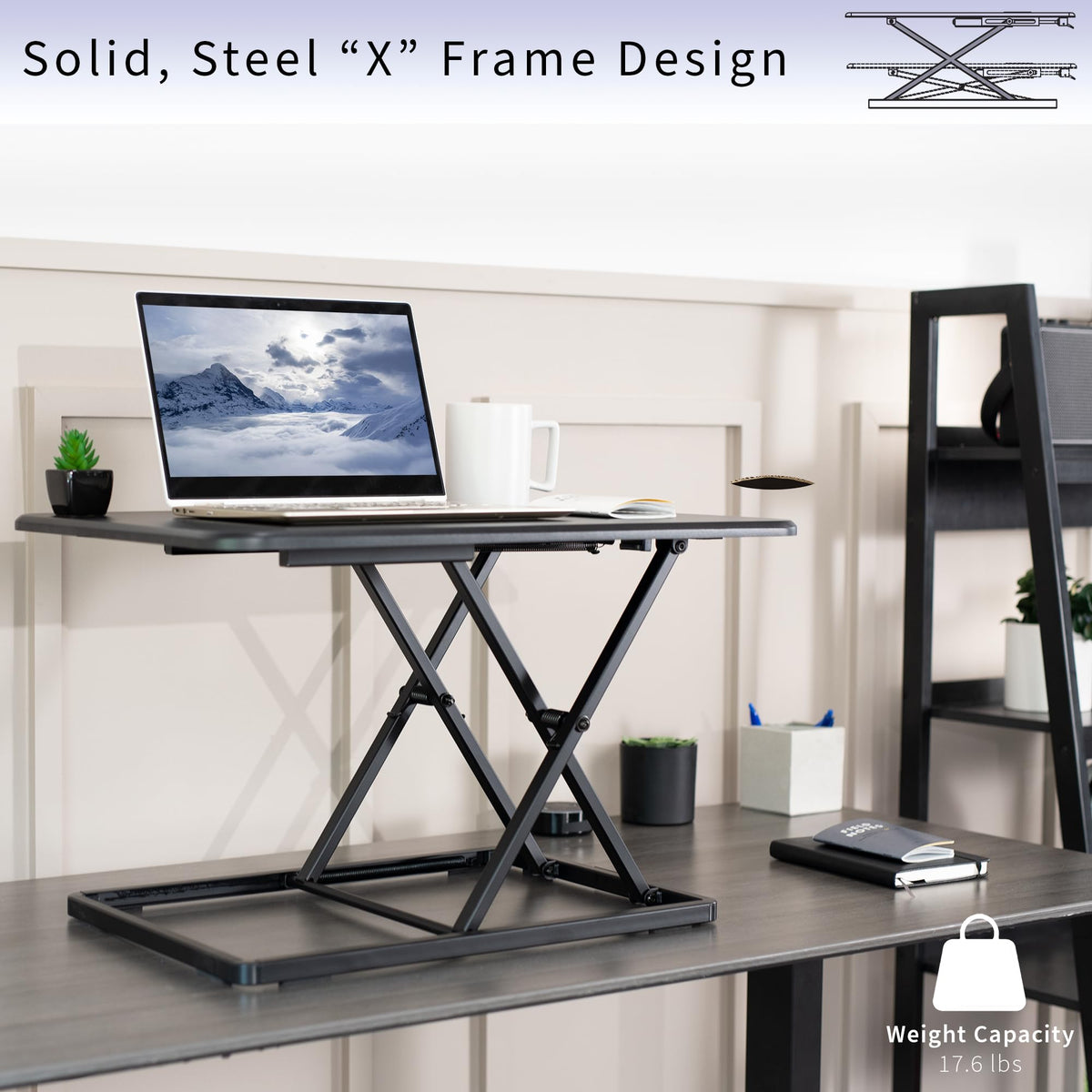 Ultra-Slim Adjustable Desk Riser
