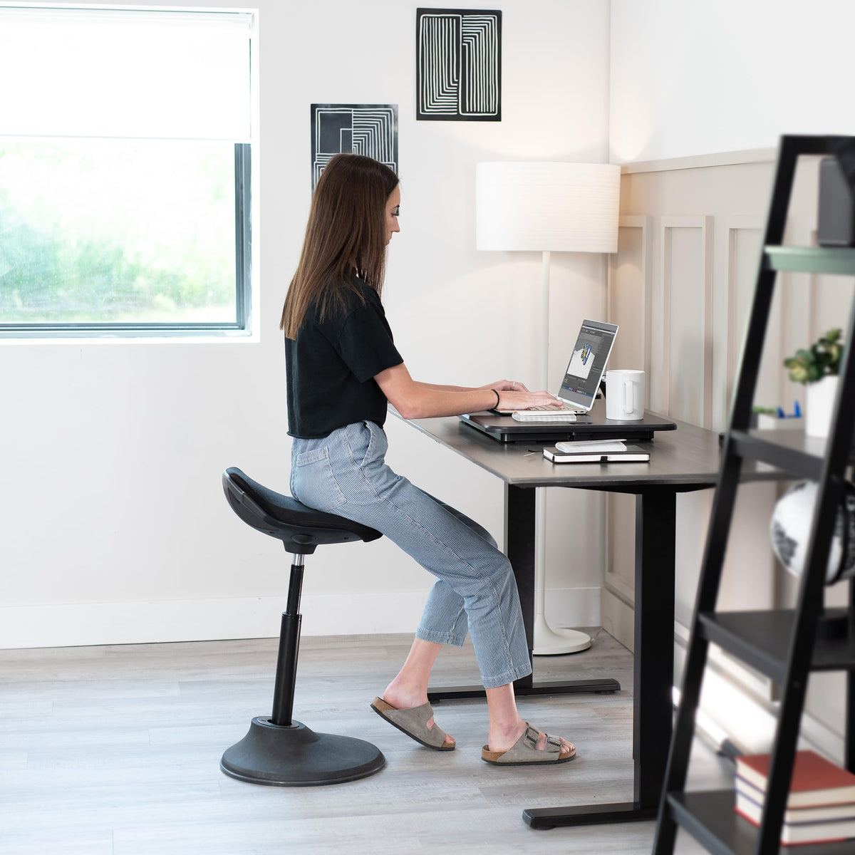 Ultra-Slim Adjustable Desk Riser