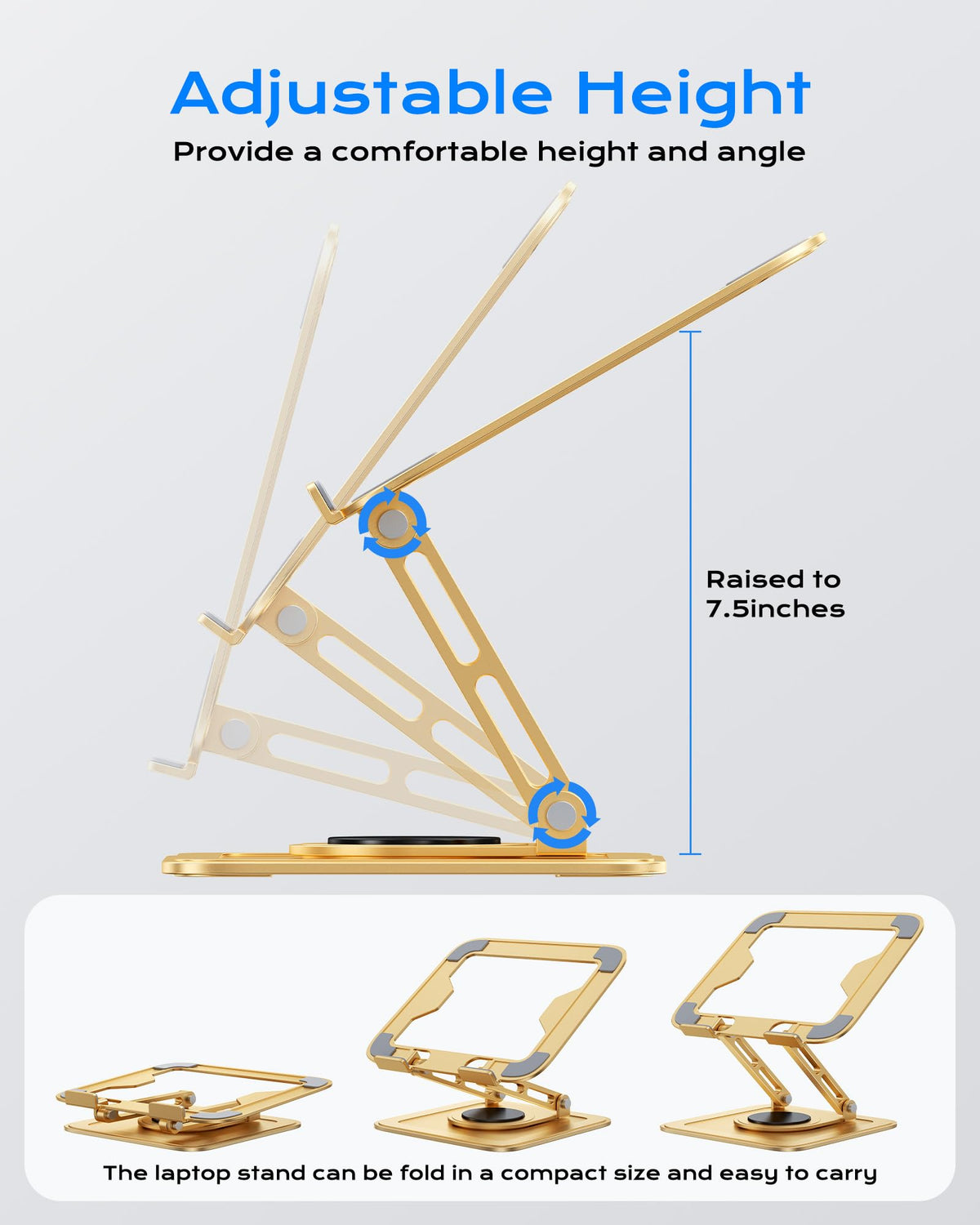 Rotating Adjustable Laptop Stand