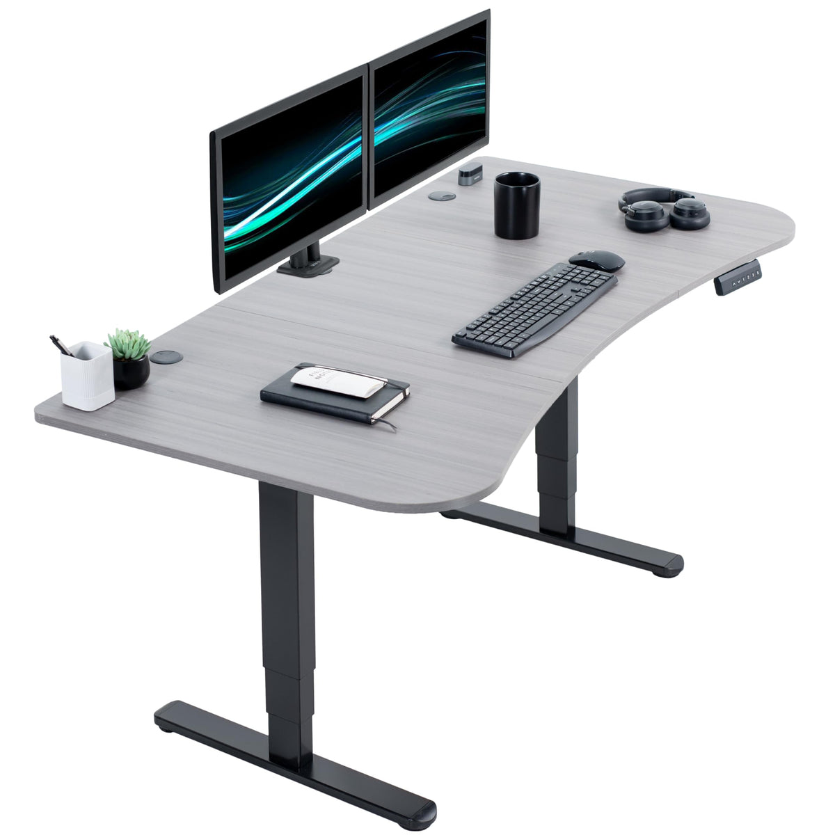 Electric Desk with Touchscreen Control