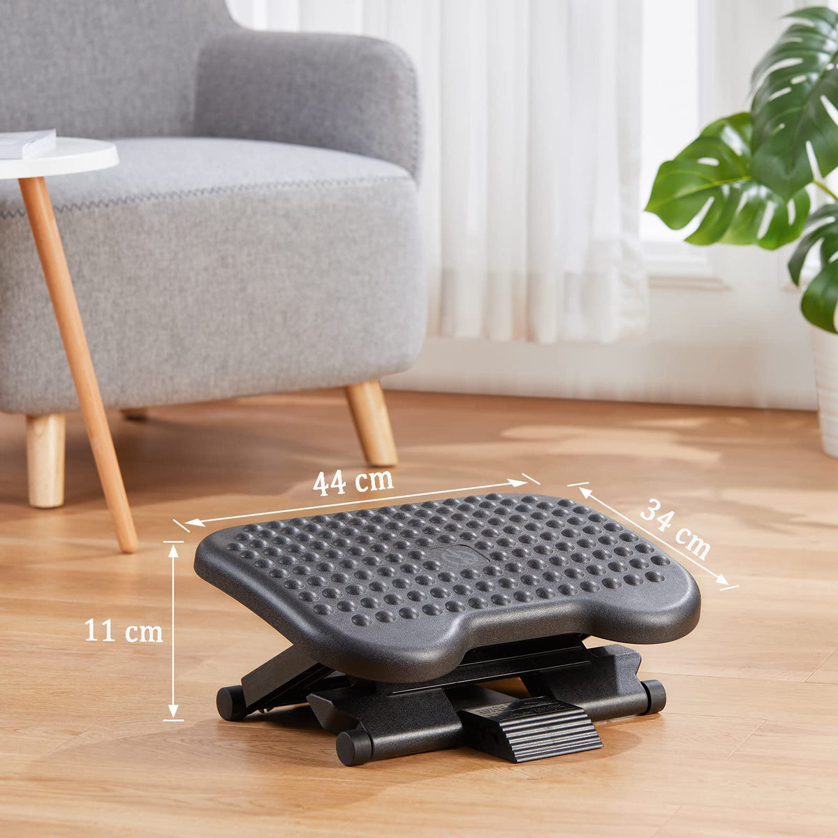 Three-Height Tilting Desk Footrest