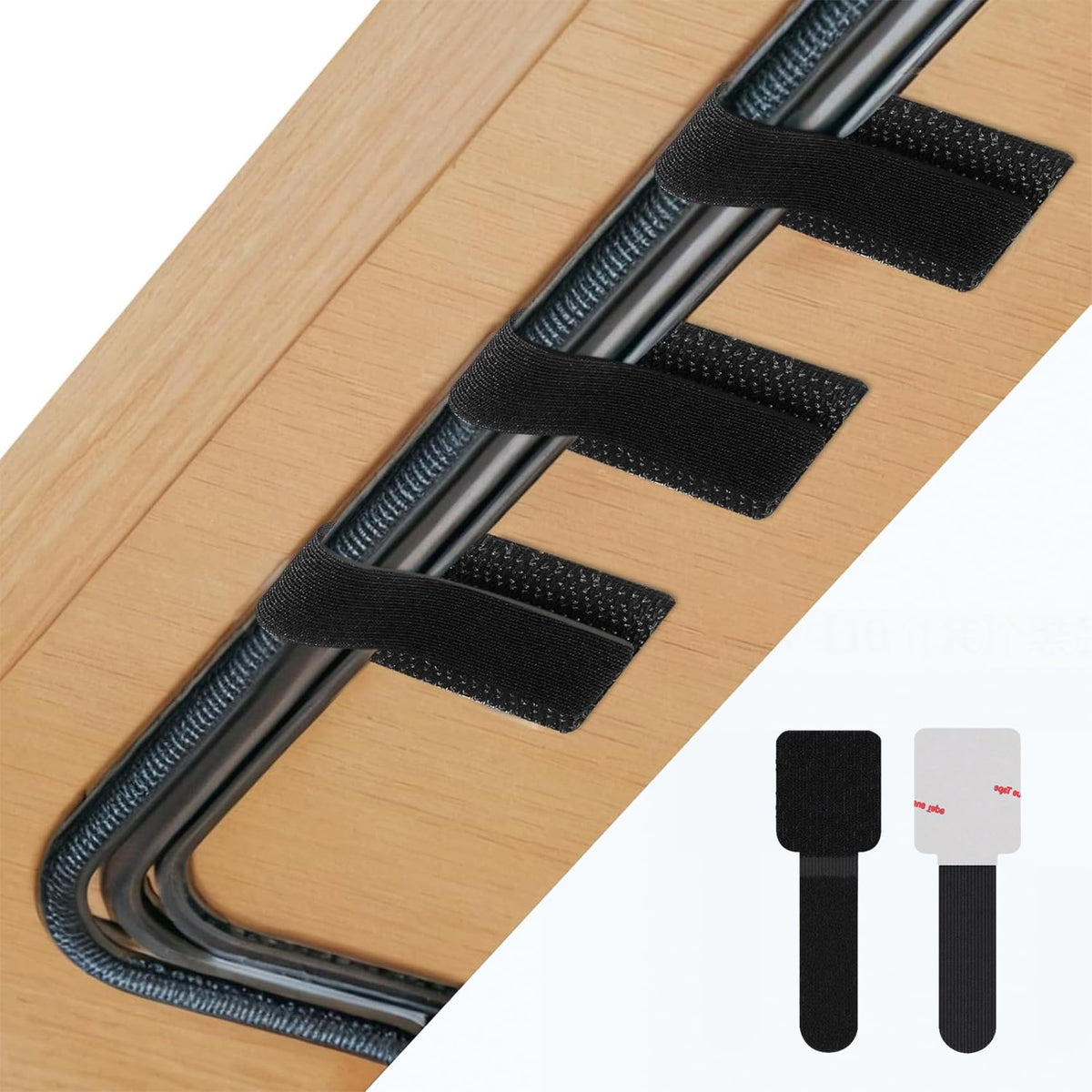 Reusable Adhesive Cable Ties