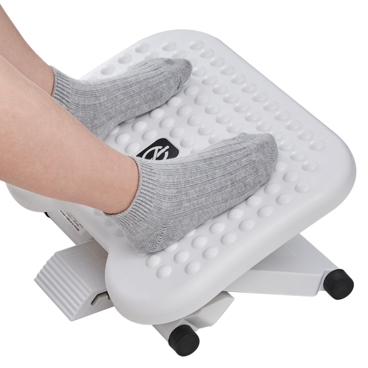 Three-Height Tilting Desk Footrest