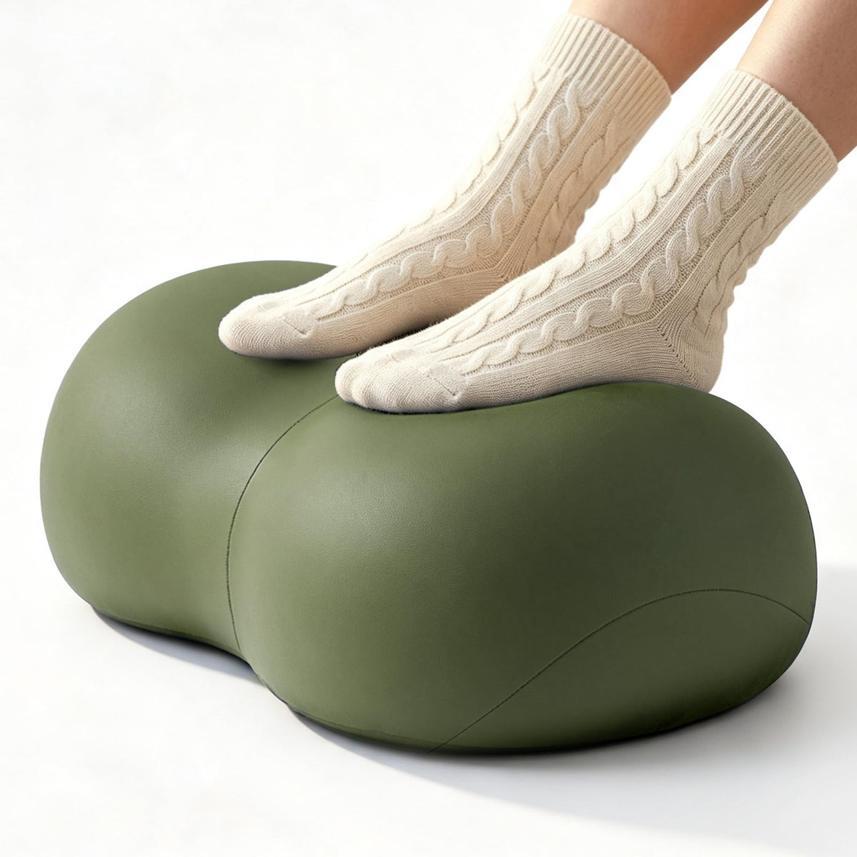 Twin-Arch Memory Foam Footrest