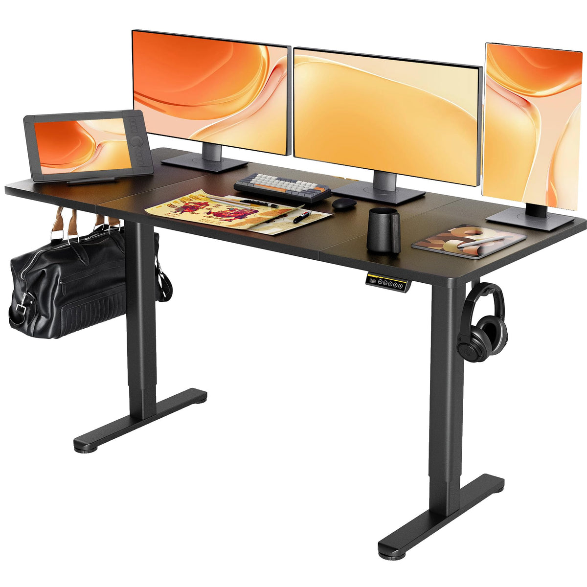 Height-Adjustable Standing Desk