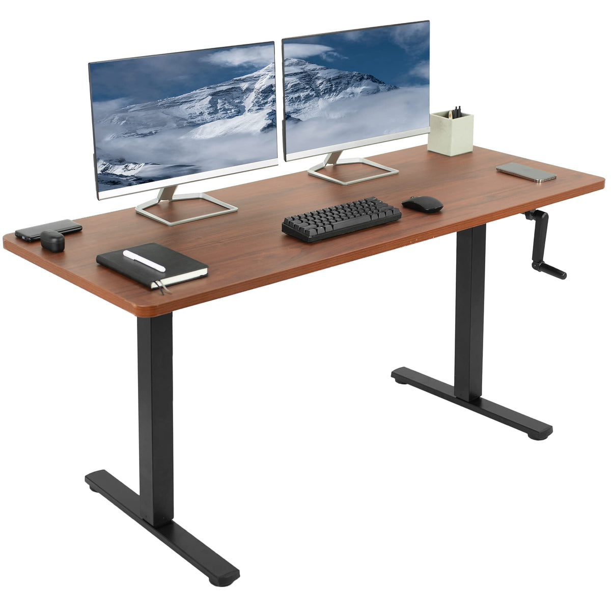Manual Crank Standing Desk