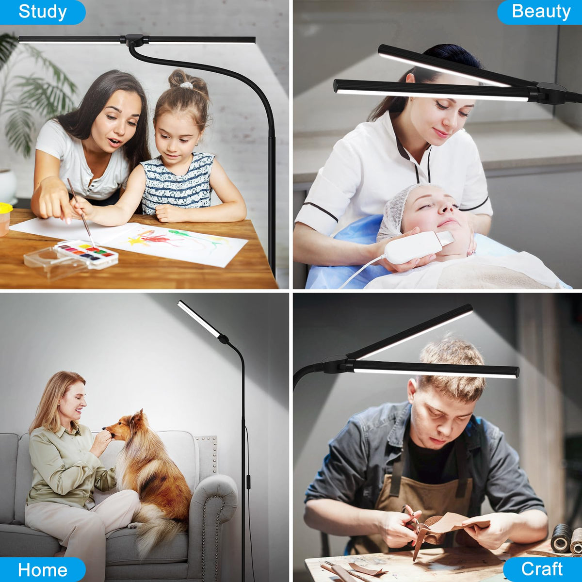 Dimmable LED Floor Lamp
