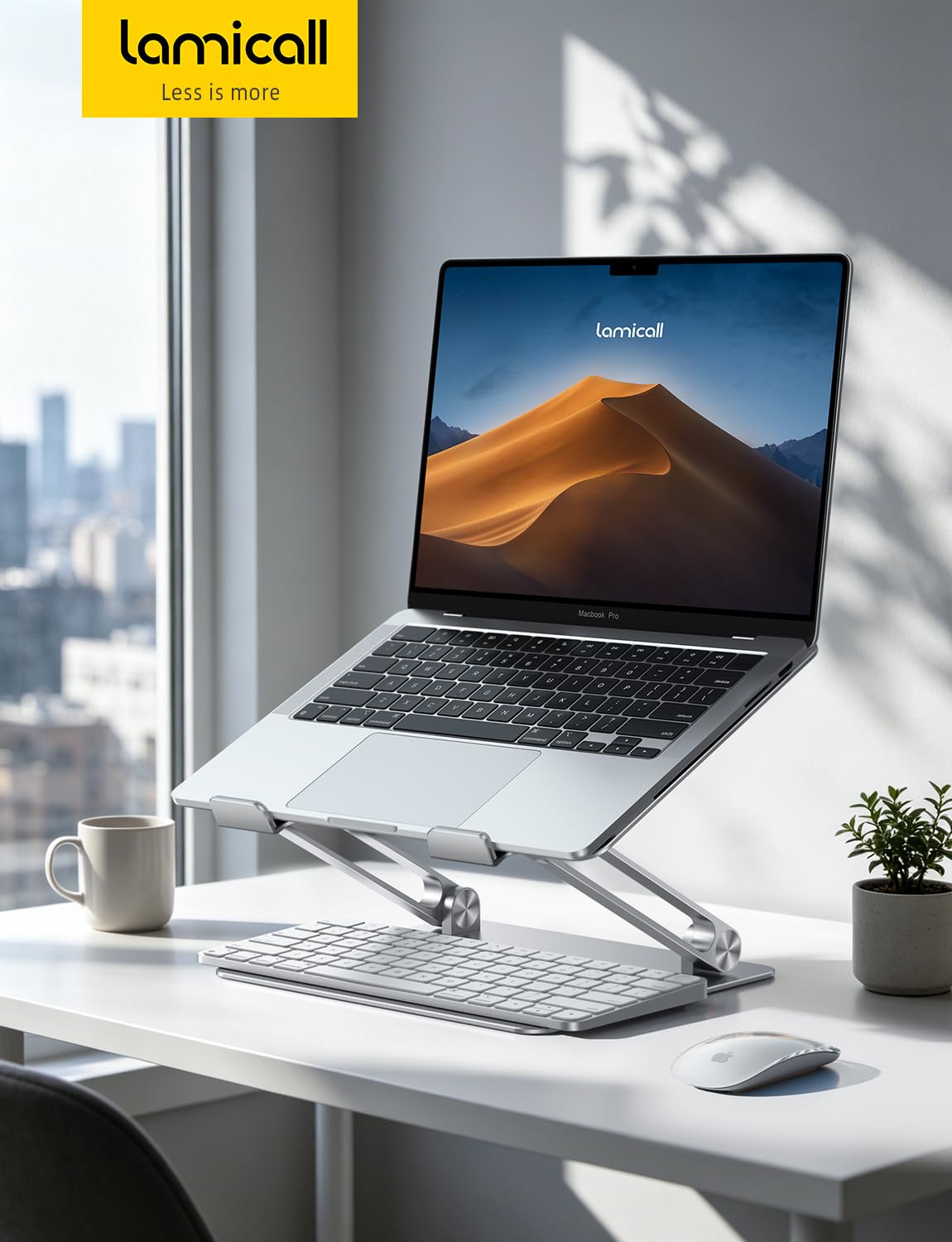 Ventilated Aluminum Laptop Stand