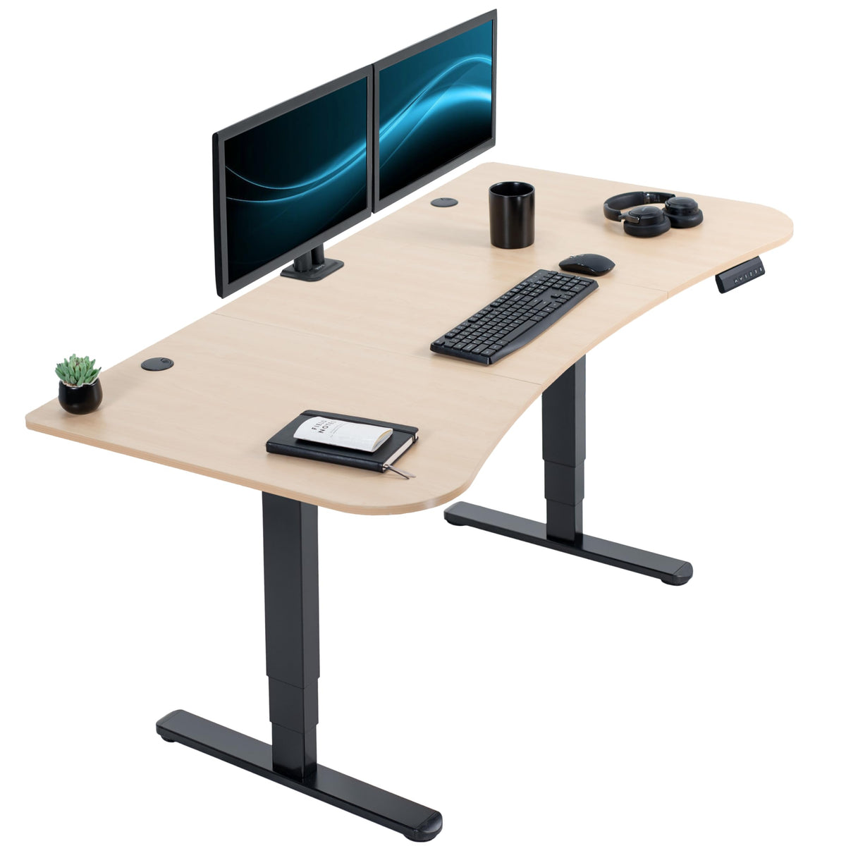 Electric Desk with Touchscreen Control