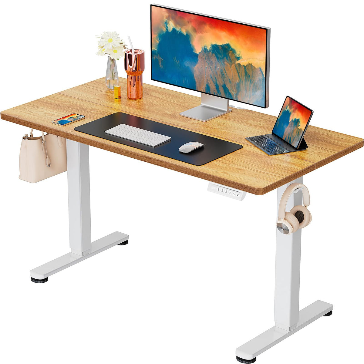 Electric Standing Desk with Memory Control