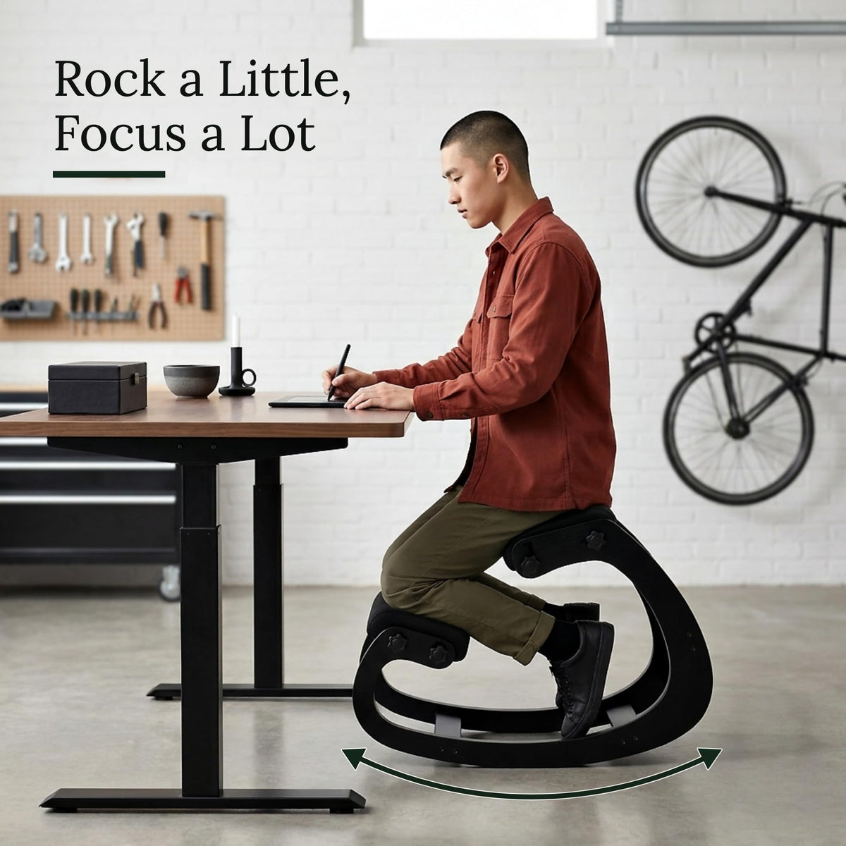 Adjustable Rocking Kneeling Chair