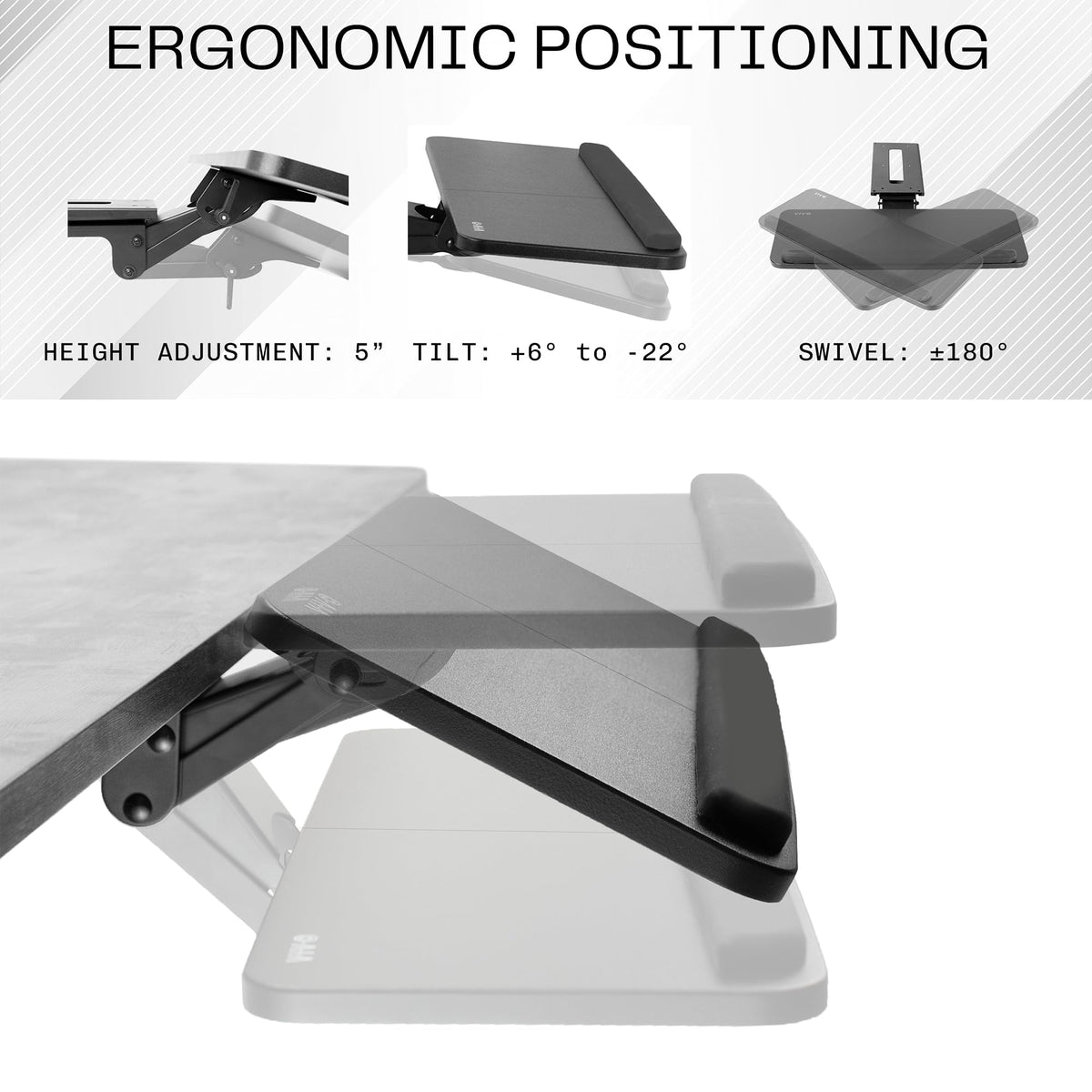 Under-Desk Keyboard Platform
