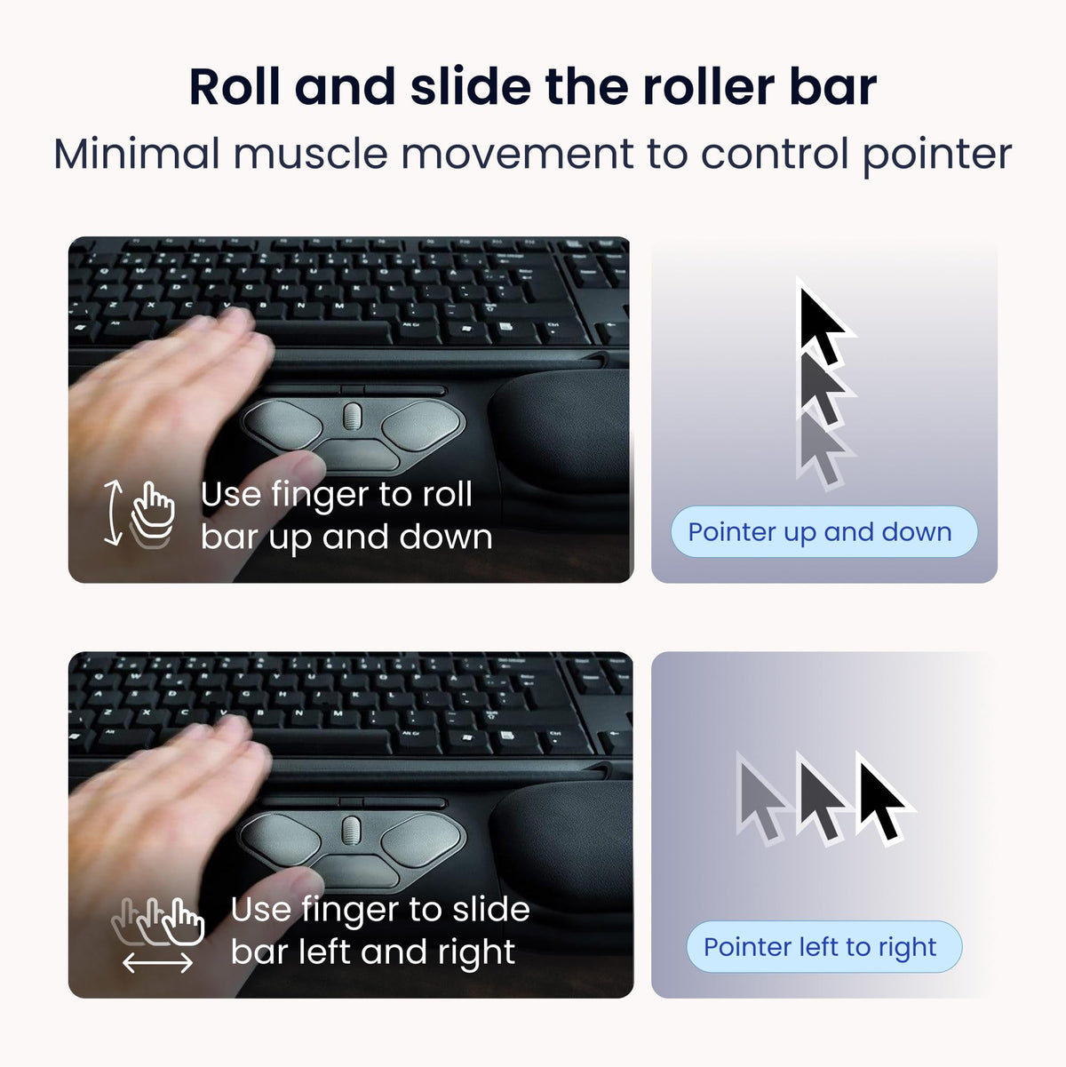 Ergonomic Keyboard and Mouse Workstation Bundle