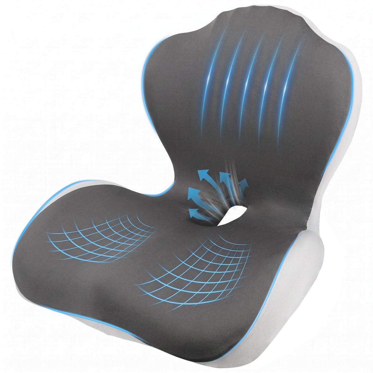 Seat Cushion with Lumbar Support