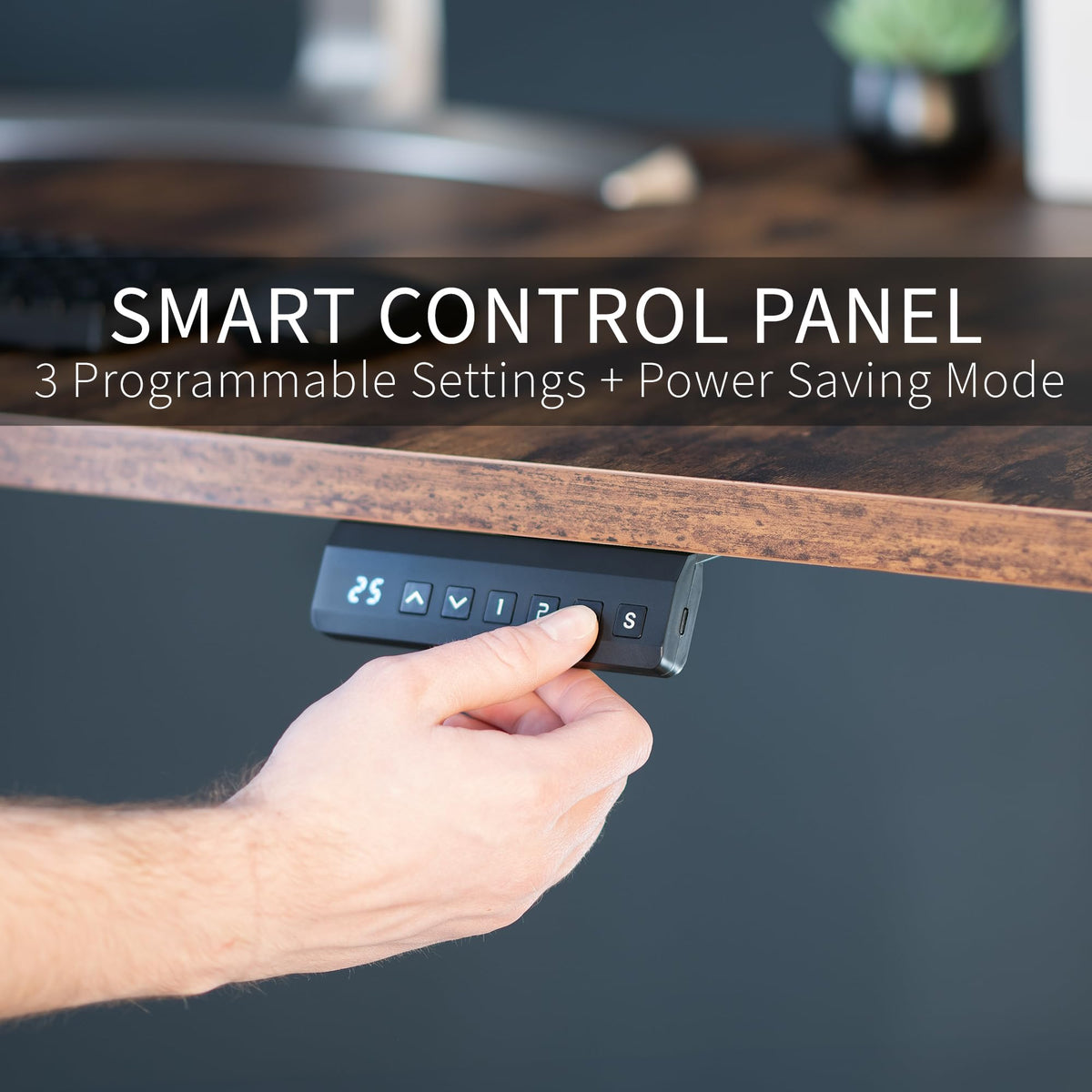 Electric Desk with Touchscreen Control