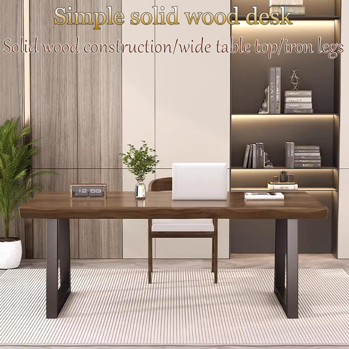 Solid Pine Computer Desk