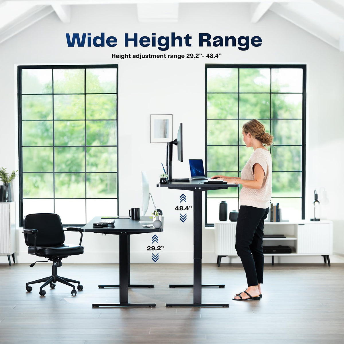 Electric Standing Desk with Memory Controller