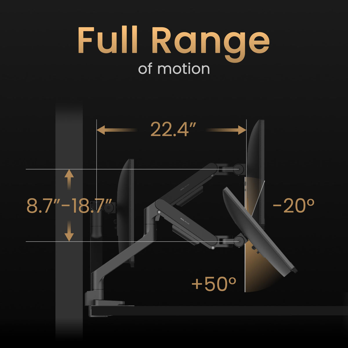 Single and Dual Monitor Arms