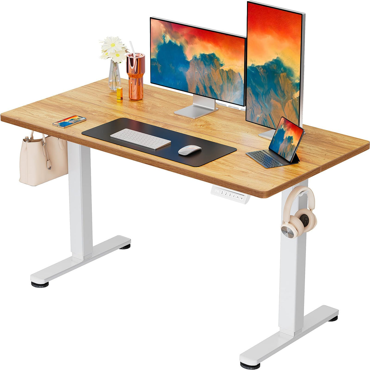 Electric Standing Desk with Memory Control