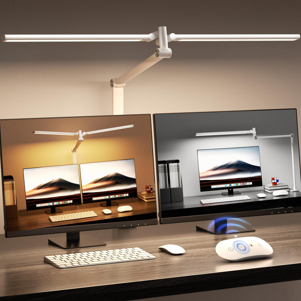 Stepless-Dimming Clamp Desk Lamp